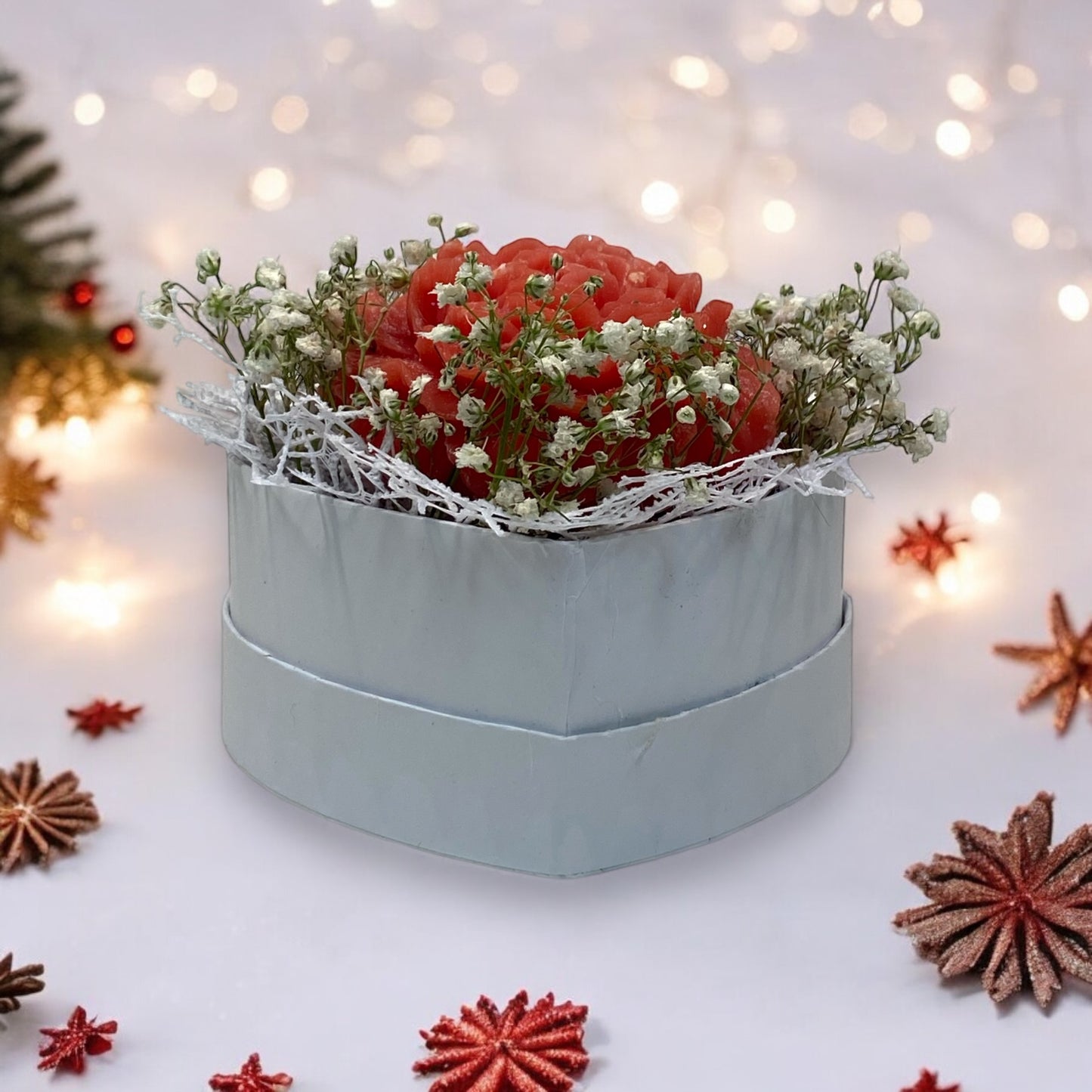 Mini Bouquet Di Candele In Cera Di Soia