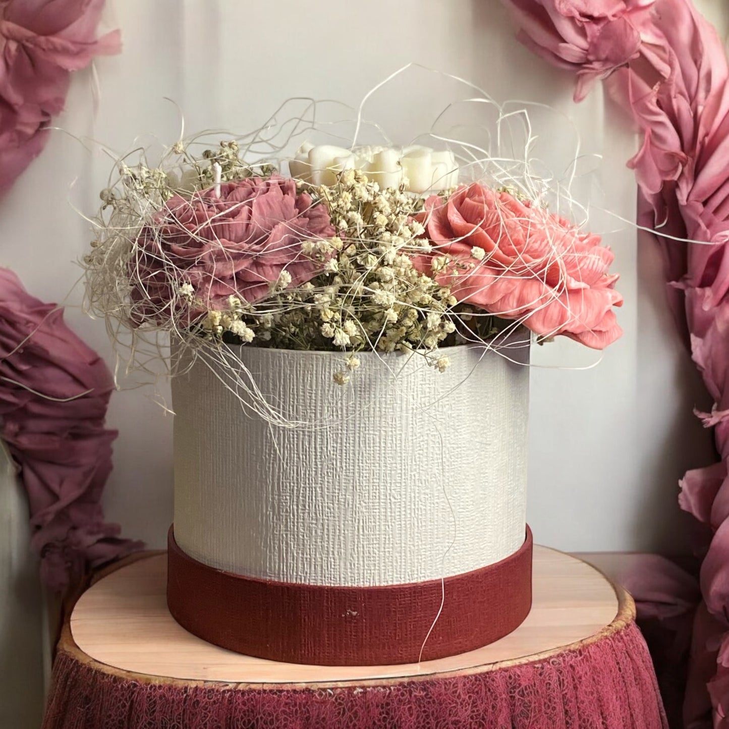 Bouquet Di Fiori Di Cera Di Soia