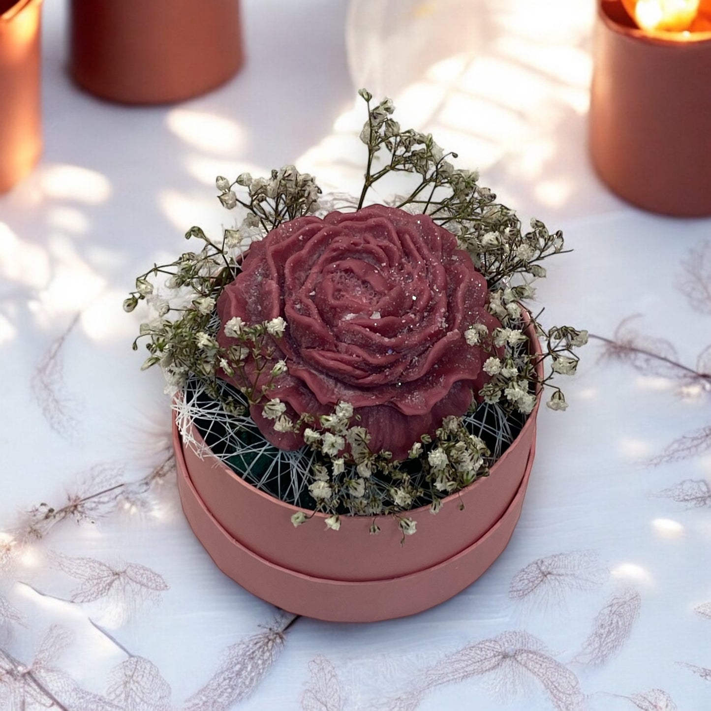 Mini Bouquet Di Candele In Cera Di Soia