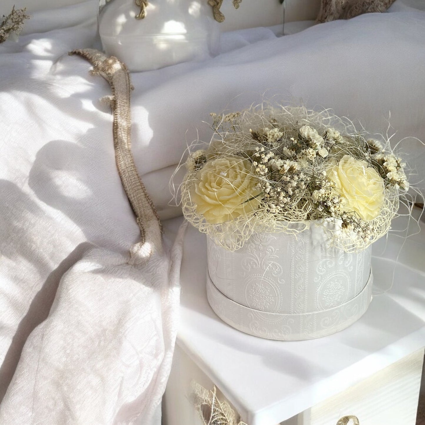 Bouquet Di Fiori Di Cera Di Soia