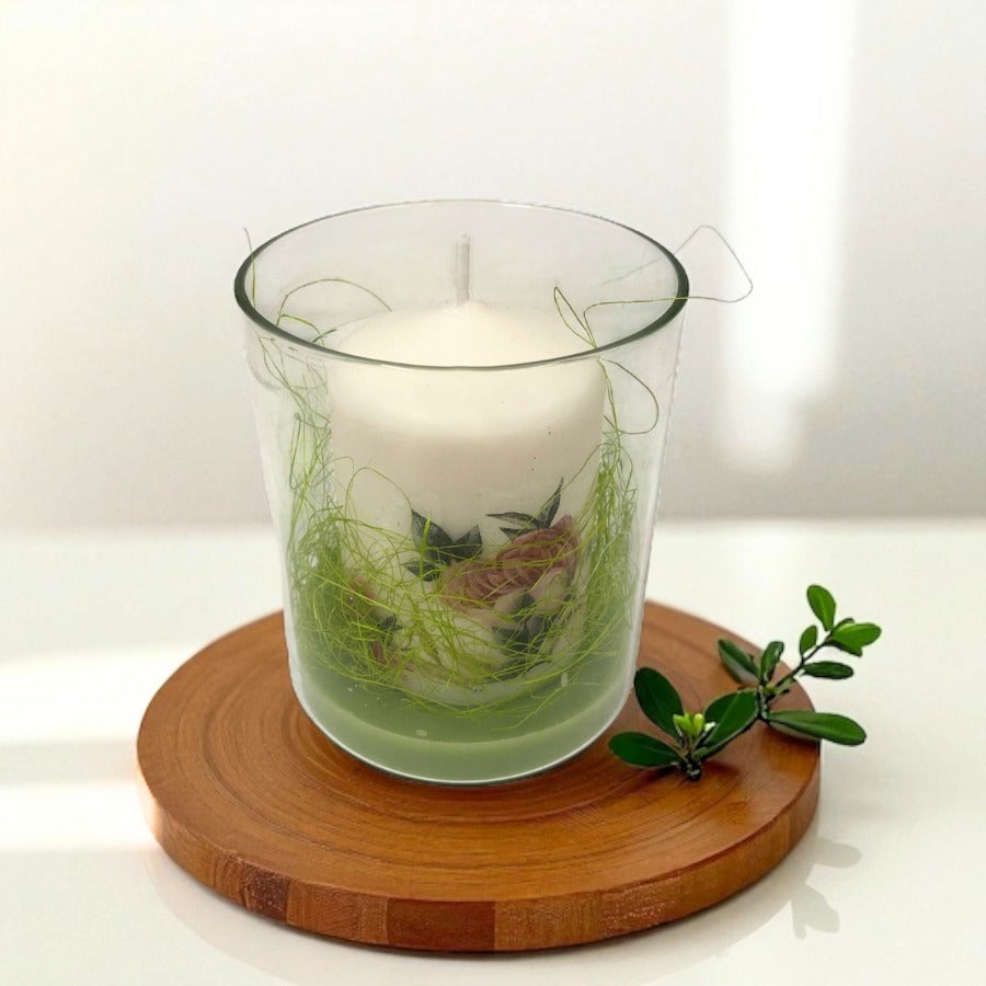 Barattolino con candela