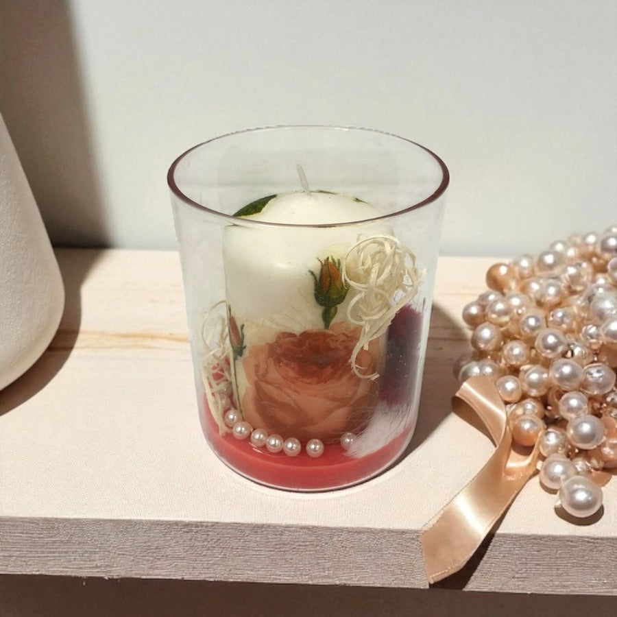 Barattolino con candela