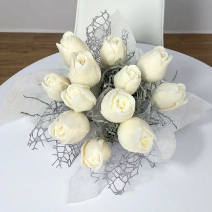 Bouquet di tulipani In cera di soia