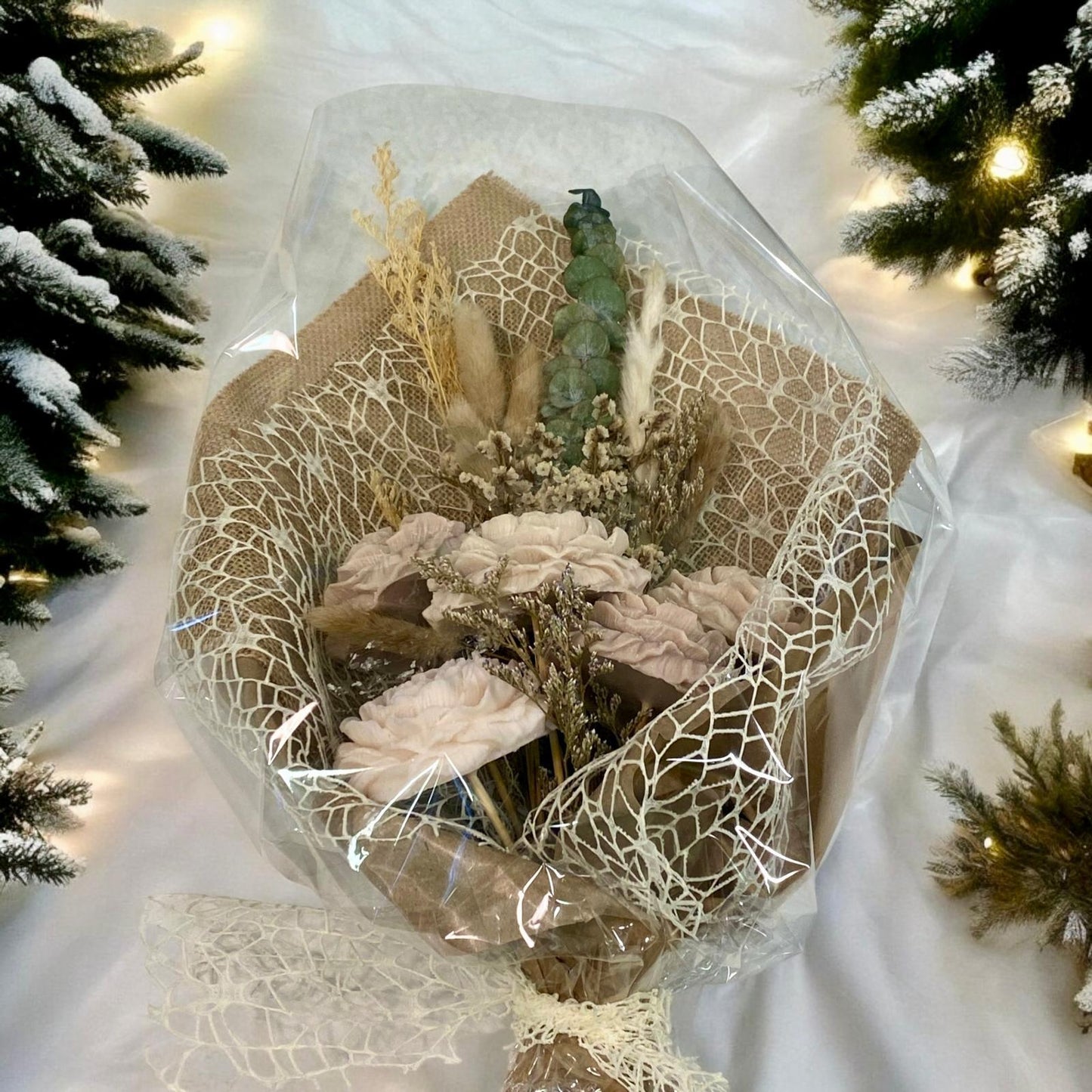 Bouquet di Fiori di Cera di Soia