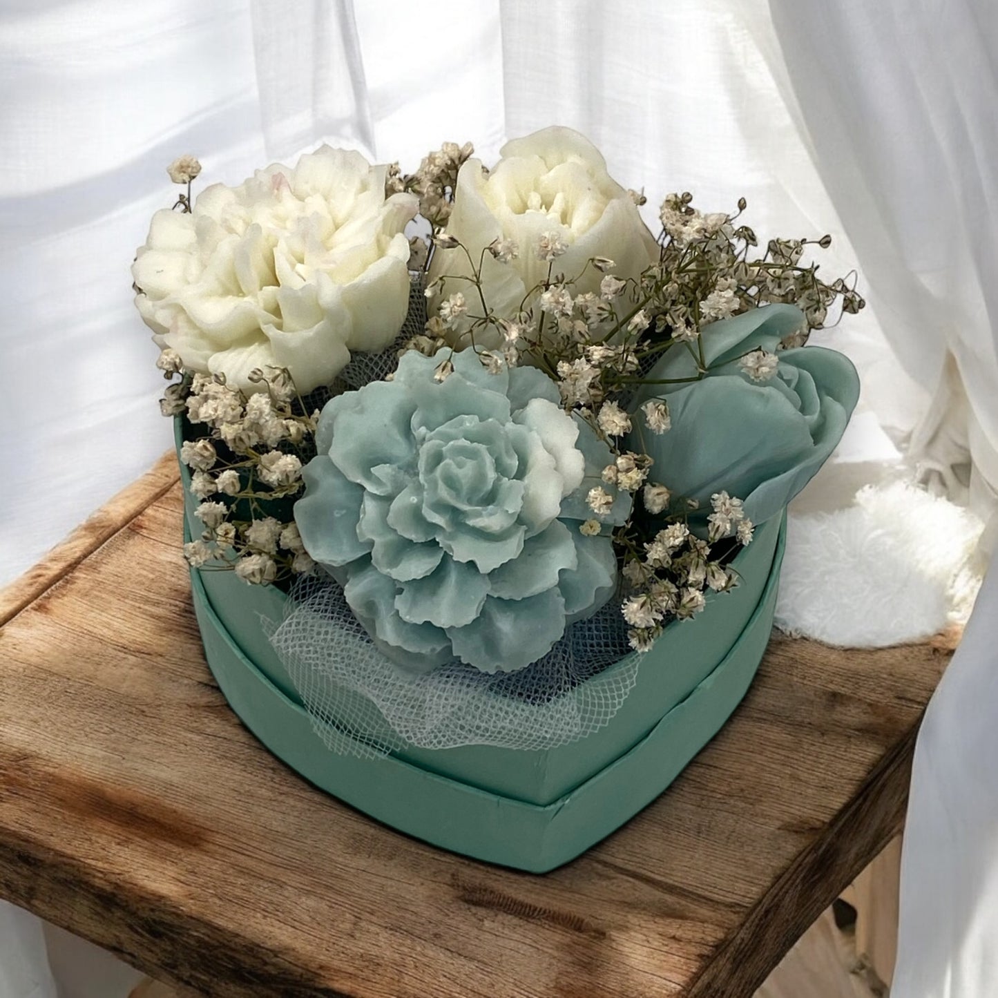Mini Bouquet Di Candele In Cera Di Soia