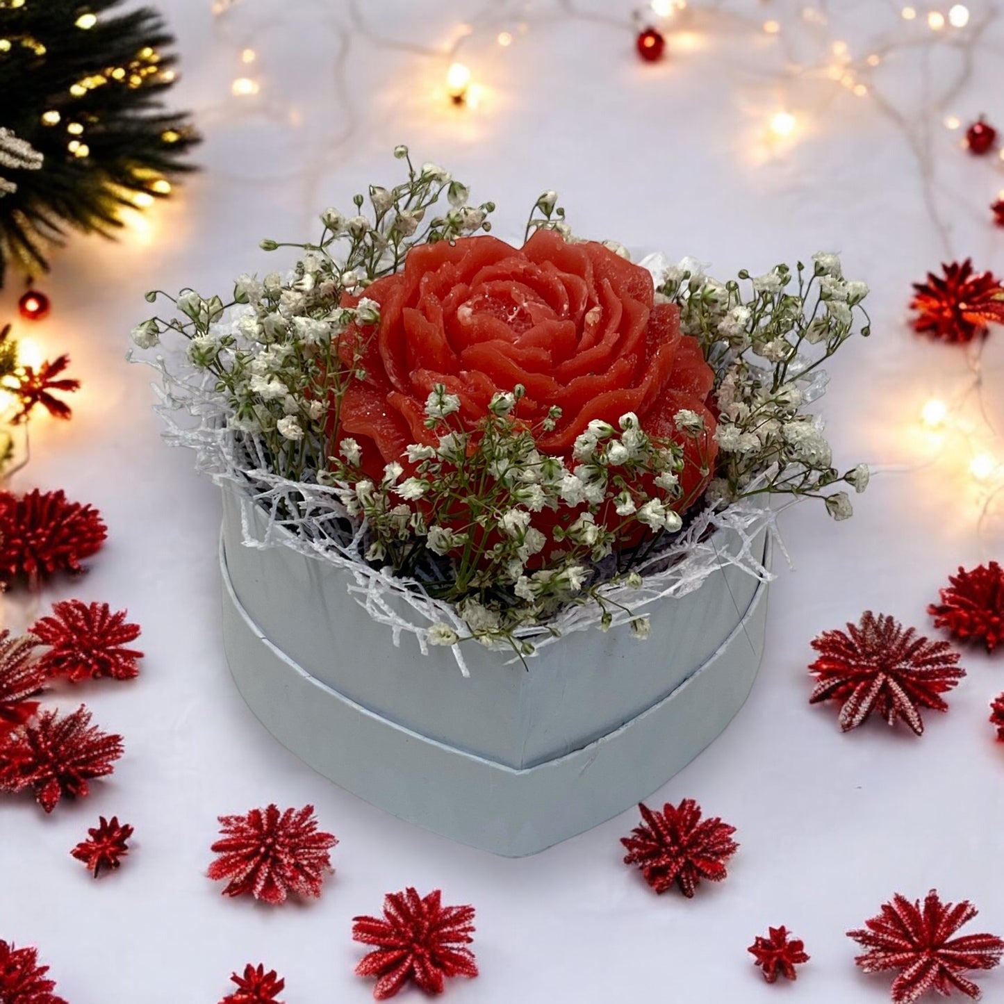 Mini Bouquet Di Candele In Cera Di Soia