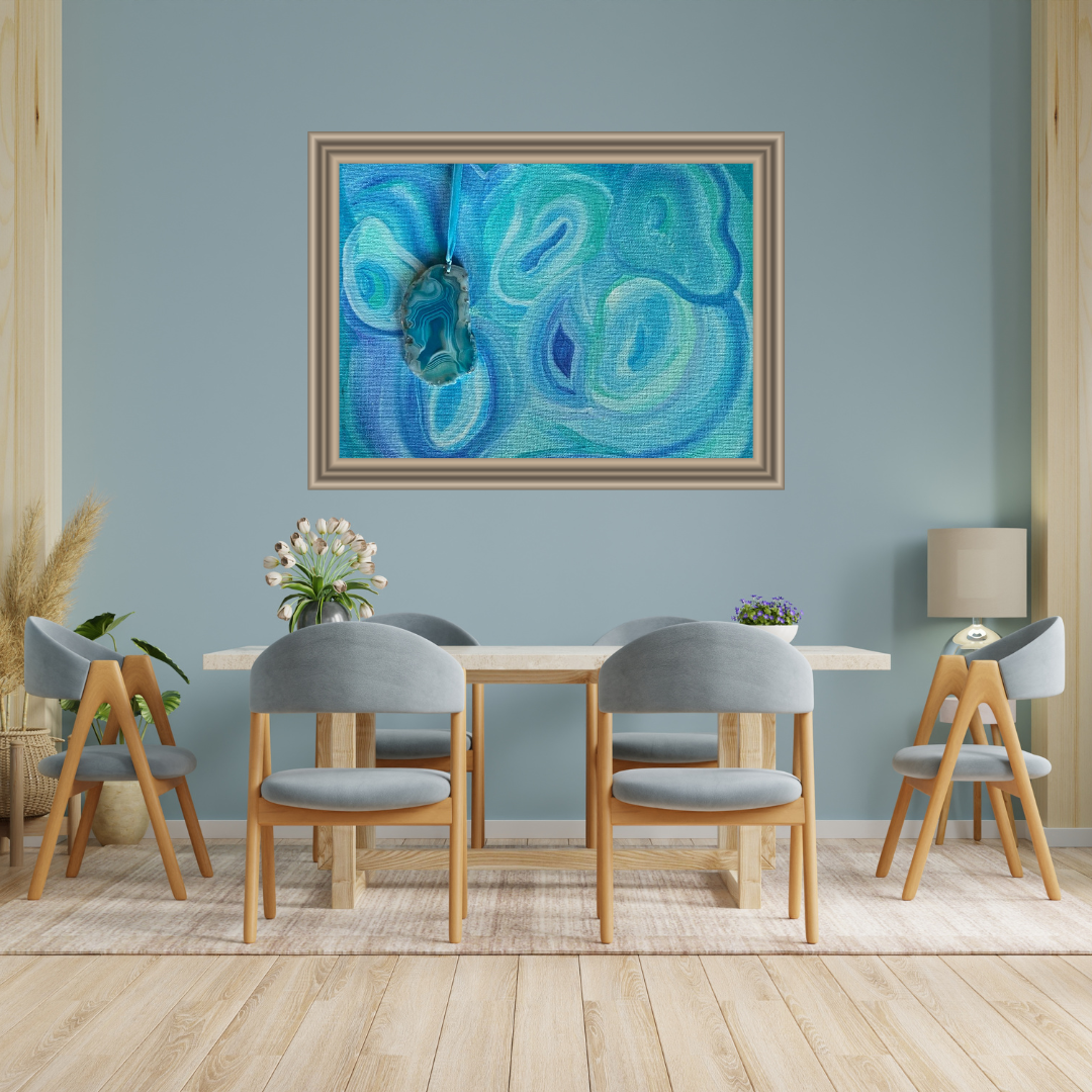 Quadro ad acquerello: "I riflessi della Mente"