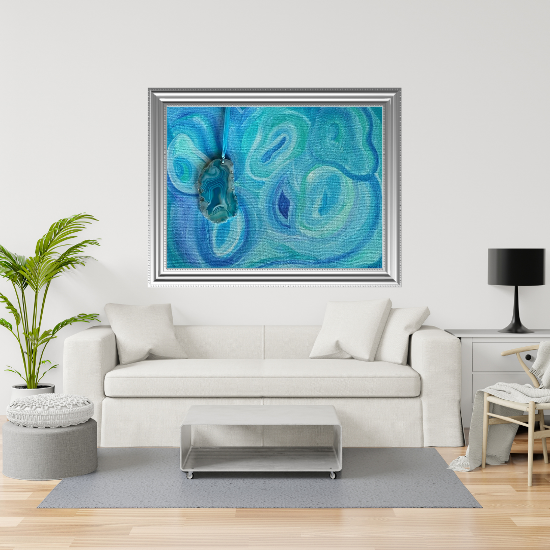 Quadro ad acquerello: "I riflessi della Mente"