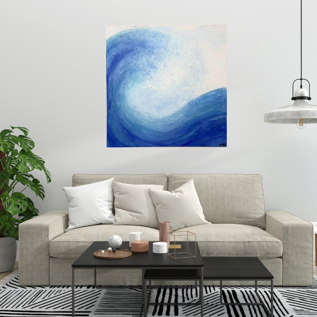 Quadro ad acquerello: "Profonda Me 🌊"