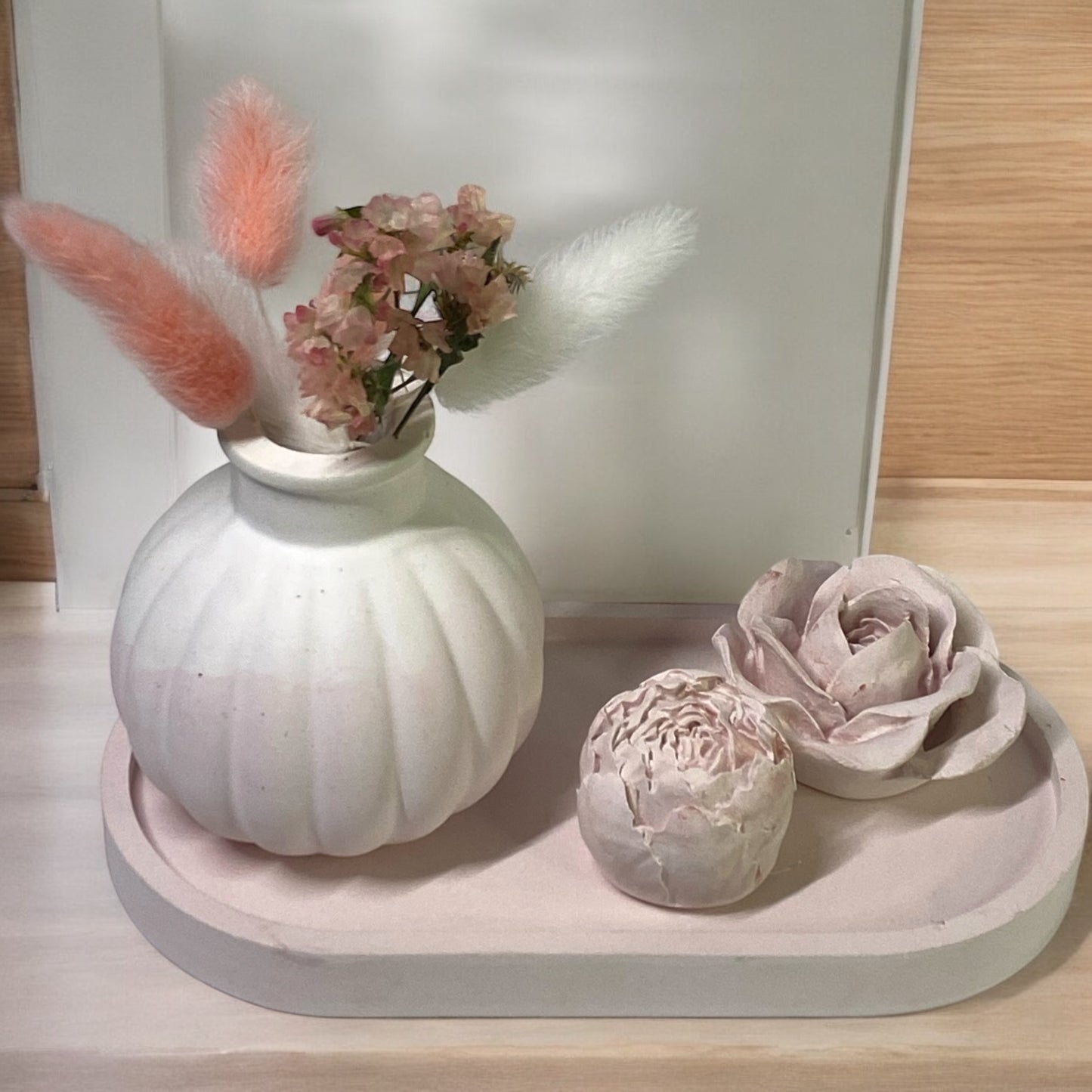 Composizione in gesso ceramica