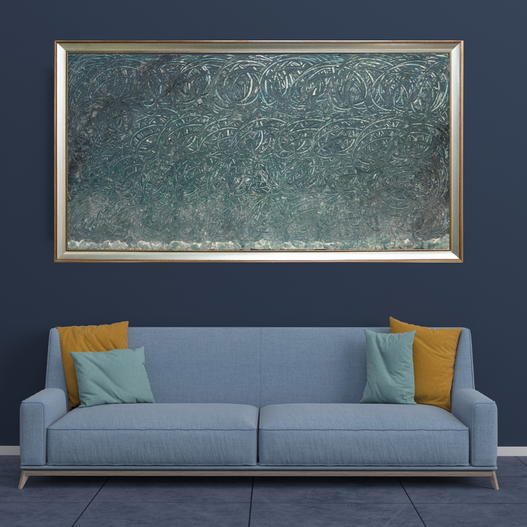 Quadro in acrilico: "Ricomincio da Me"