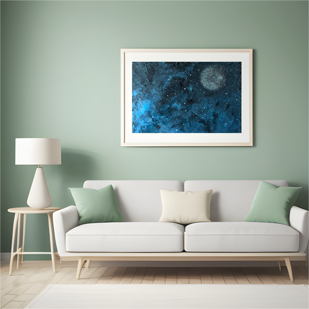 Quadro in acrilico: "Hope 🌙"
