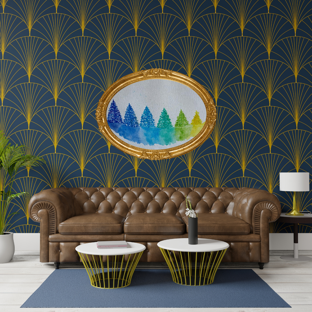 Quadro ad acquerello: "Mountain 🏔️"