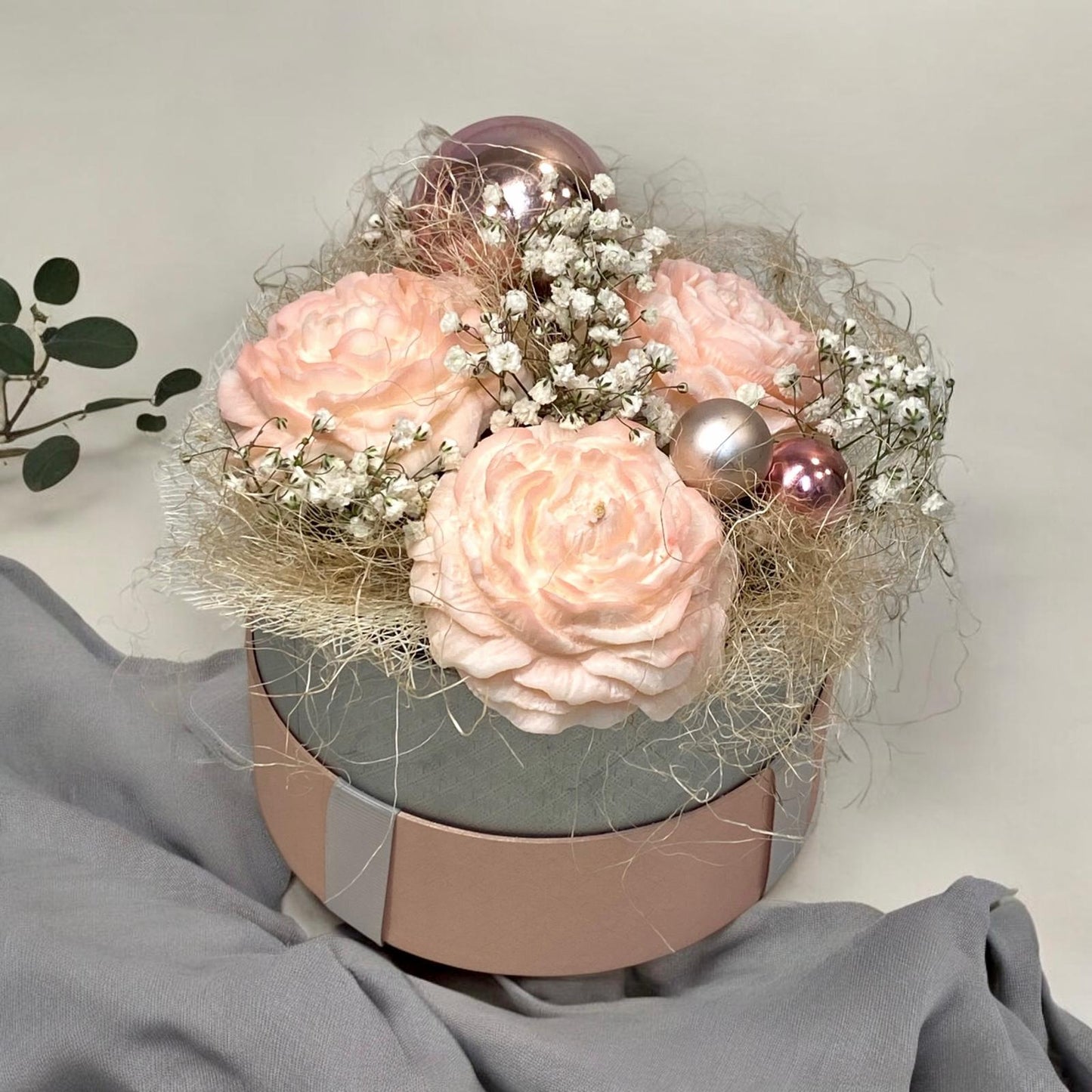Bouquet Natalizio di Cera di Soia
