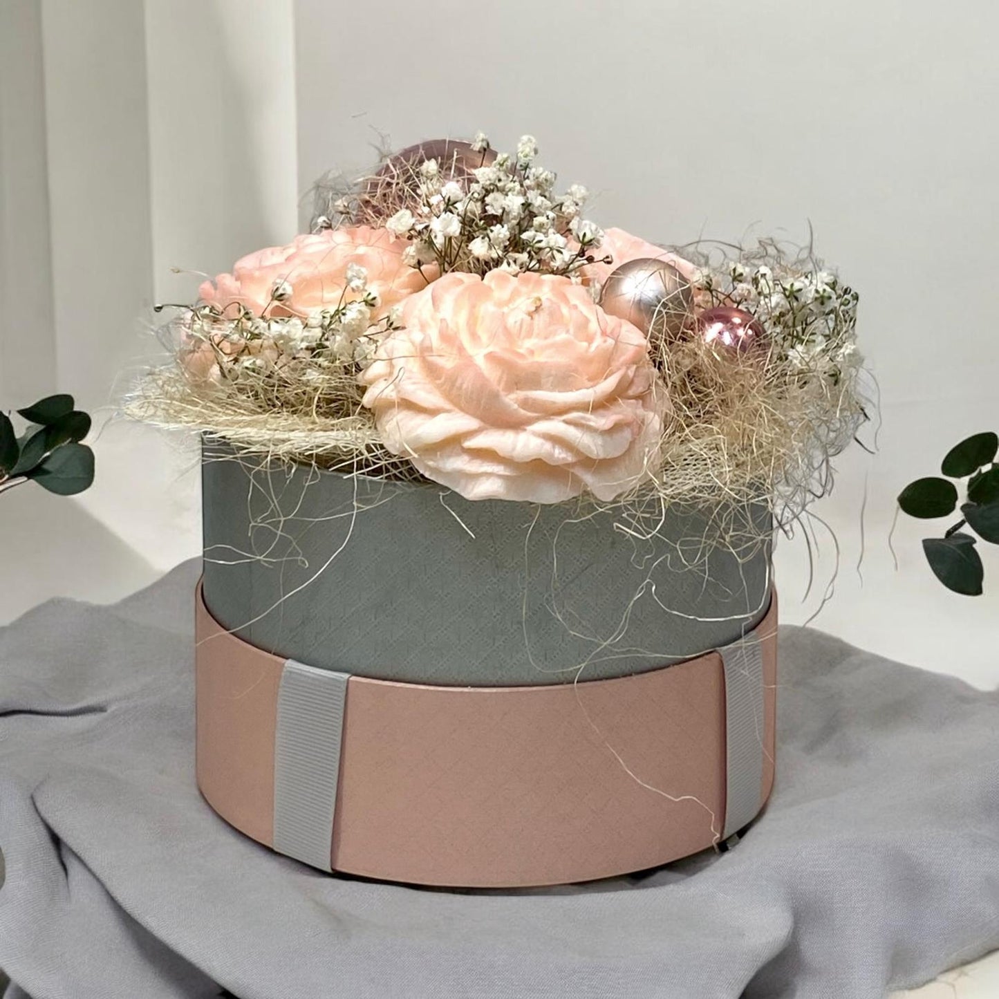 Bouquet Natalizio di Cera di Soia
