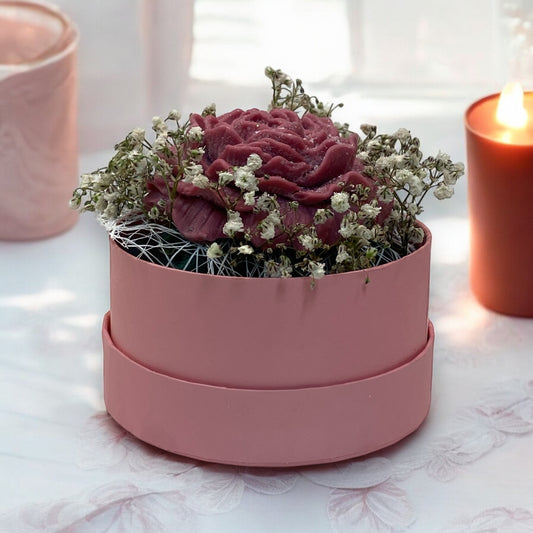 Mini Bouquet Di Candele In Cera Di Soia
