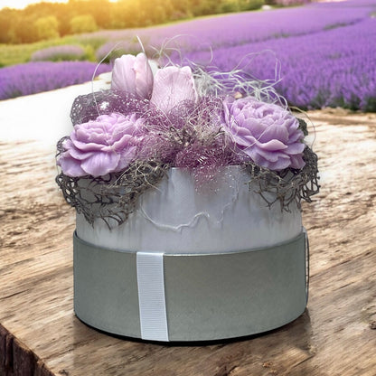 Bouquet Di Fiori Di Cera Di Soia