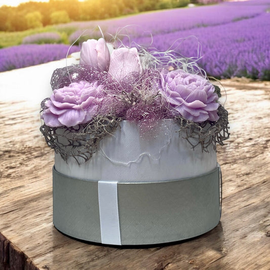 Bouquet Di Fiori Di Cera Di Soia