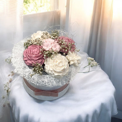 Bouquet Di Fiori Di Cera Di Soia