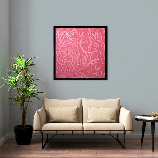 Quadro in acrilico: "Strawberry 🍓"