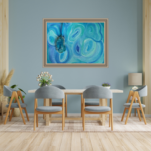 Quadro ad acquerello: "I riflessi della Mente"