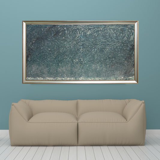 Quadro in acrilico: "Ricomincio da Me"