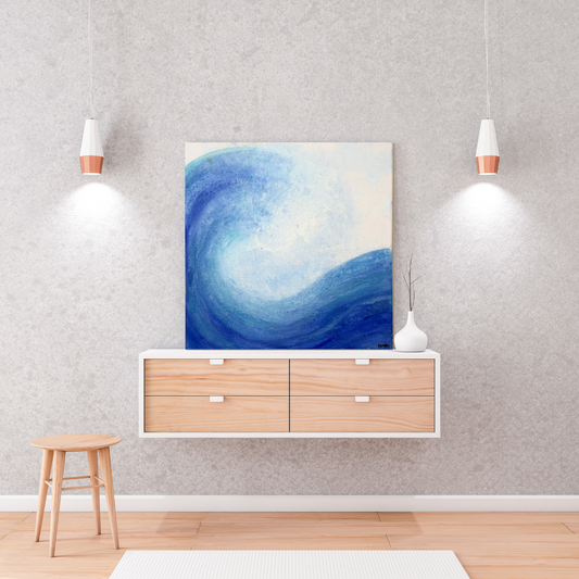 Quadro ad acquerello: "Profonda Me 🌊"