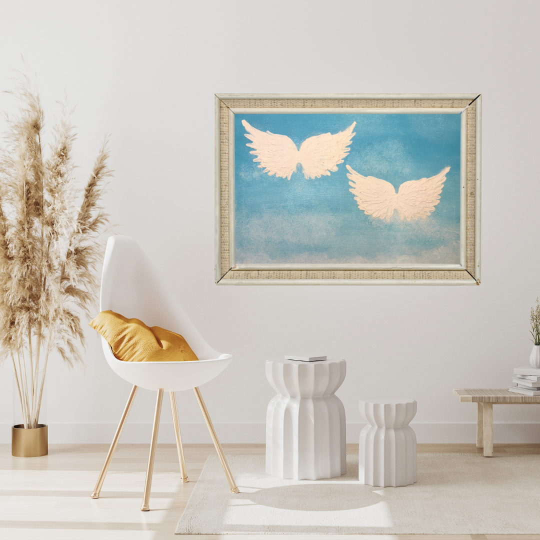 Quadro in acrilico: "Due Vite🪽"