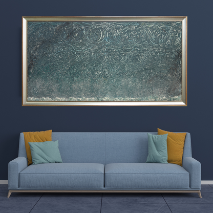 Quadro in acrilico: "Ricomincio da Me"
