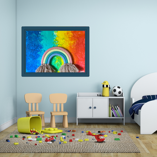 Quadro in acrilico: "The Rainbow"