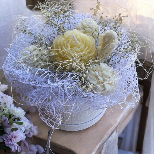 Bouquet Di Fiori Di Cera Di Soia