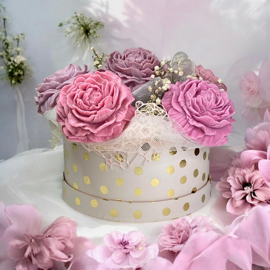 Bouquet Di Fiori Di Cera Di Soia
