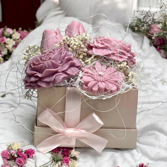 Bouquet Di Fiori Di Cera Di Soia