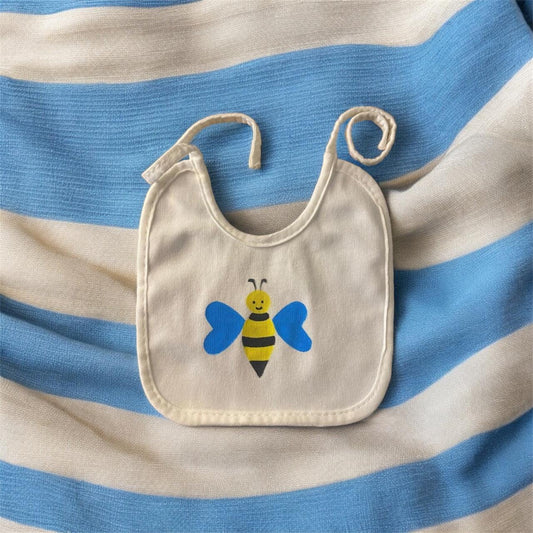 Bavaglino per neonati, dipinto a mano e personalizzabile.