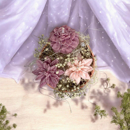 Bouquet Di Fiori Di Cera Di Soia